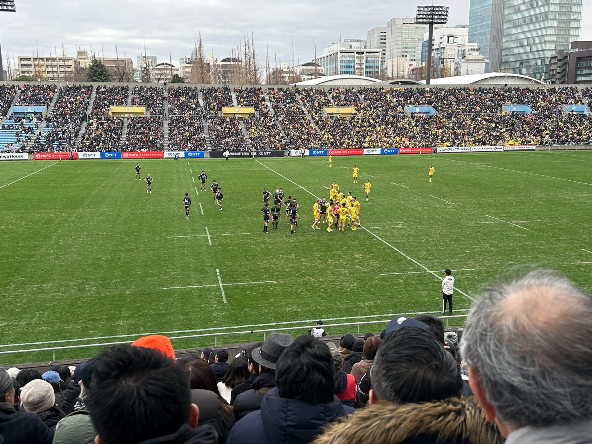 試合会場の雰囲気